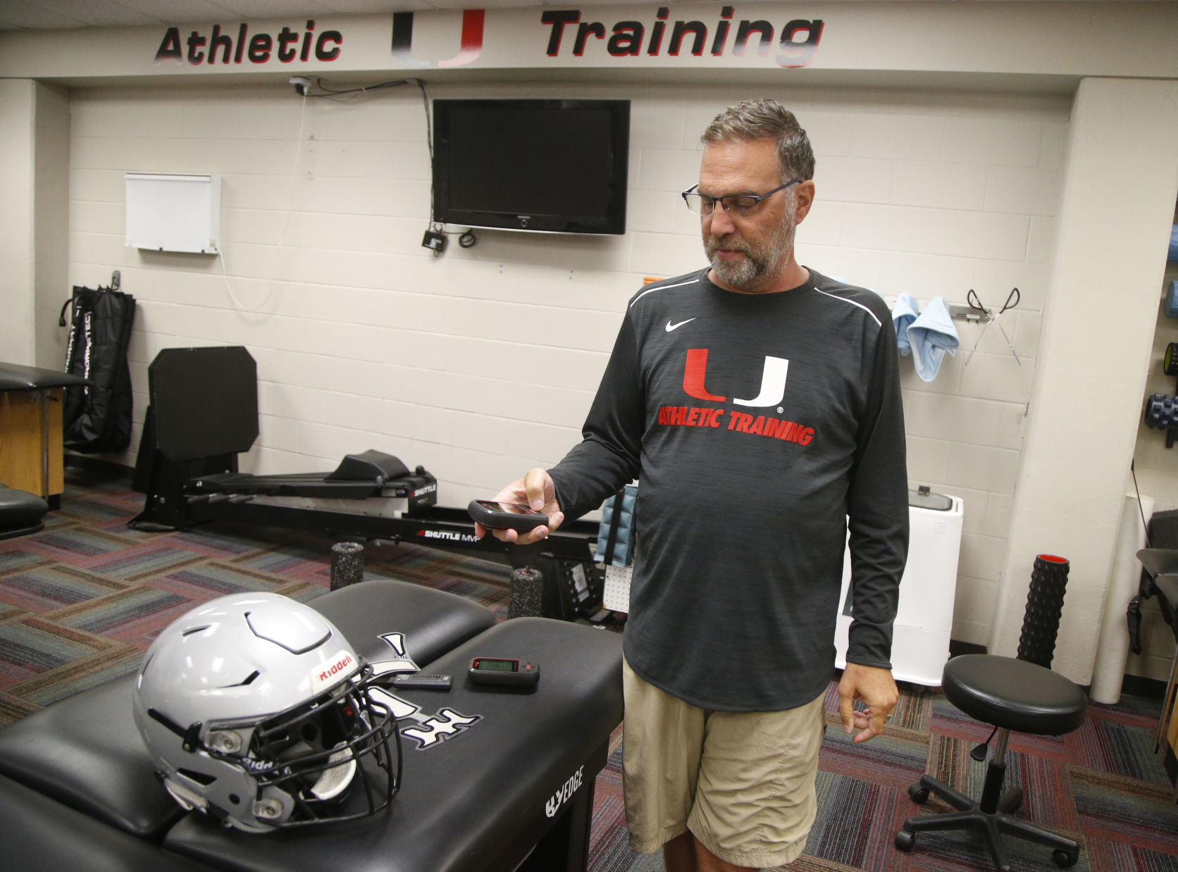 Union employing helmet technology to stay ahead of the game